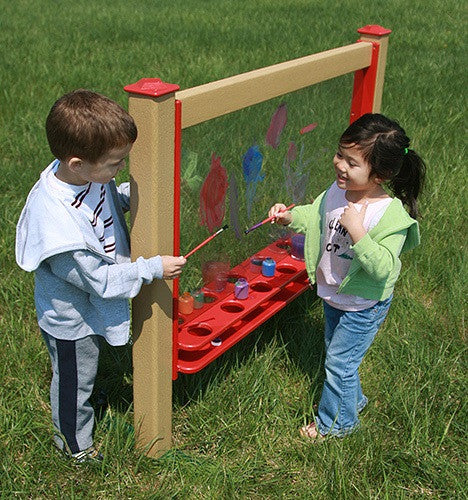 Single Paint Panel 4' Medium Portable