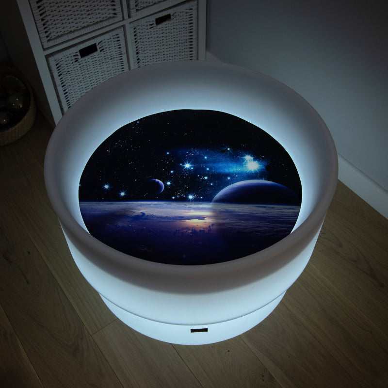 Space Discovery Play Mat Round (24"D)