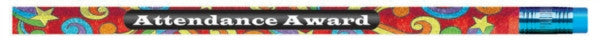 Sparkle & Glitz Attendance Award Assorted Pencils (12/pk)