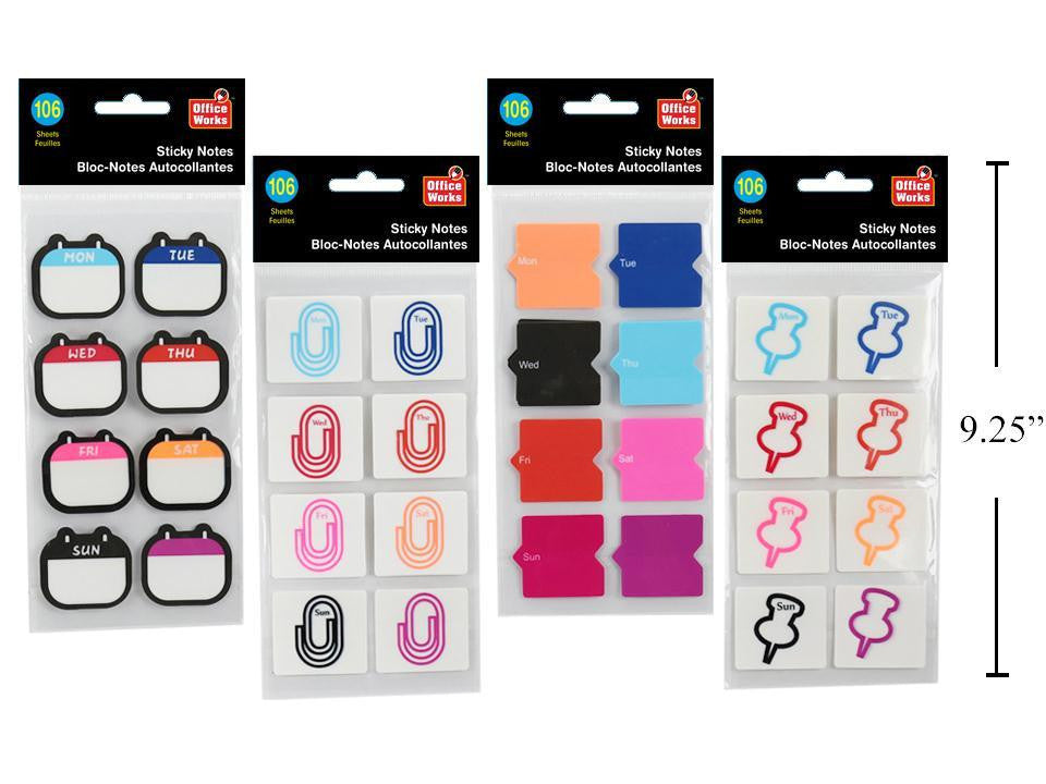 Sticky Note 8 Styles-106 pieces