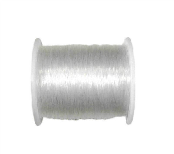 Stretch Bead Cord 0.5mm x 100m - Clear