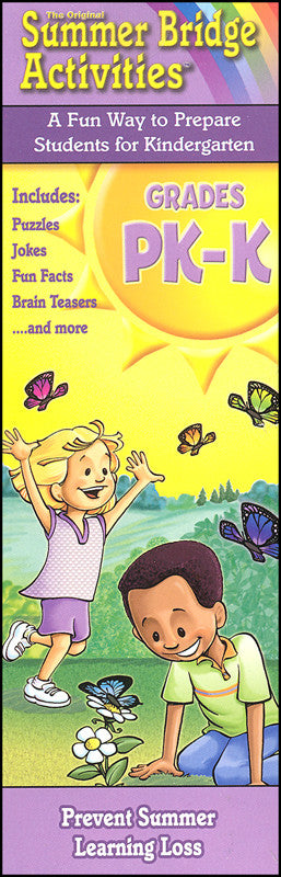 Summer Bridge Activities Cards (PreK-Kindergarten)