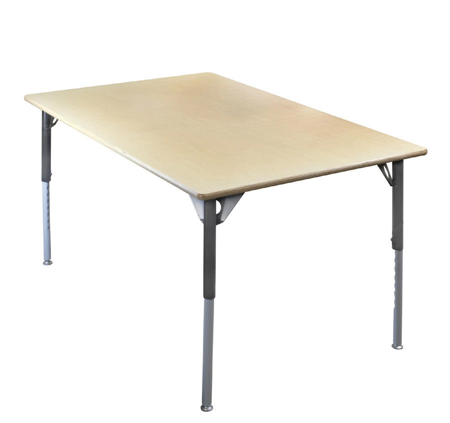 Table - Rectangular 36"X24" Adjustable-Leg Plywood Top