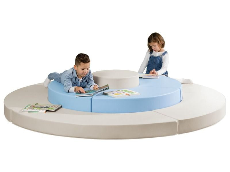 The Island - Light Blue/Ivory