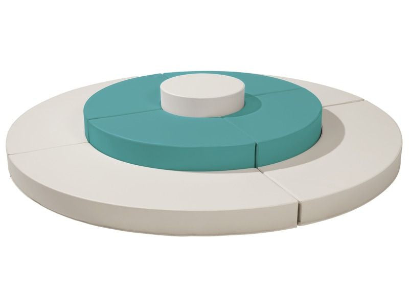 The Island - Teal/Ivory