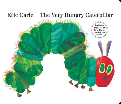The Very Hungry Caterpillar: Large Board Book & CD