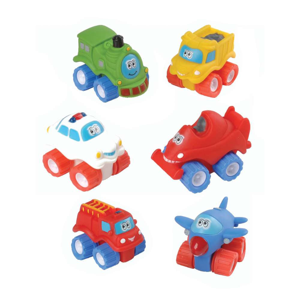 Toddler Tough Vehicles - Set of 6