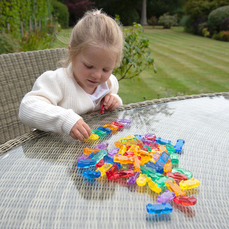 Translucent Colour Cars (72 pieces)