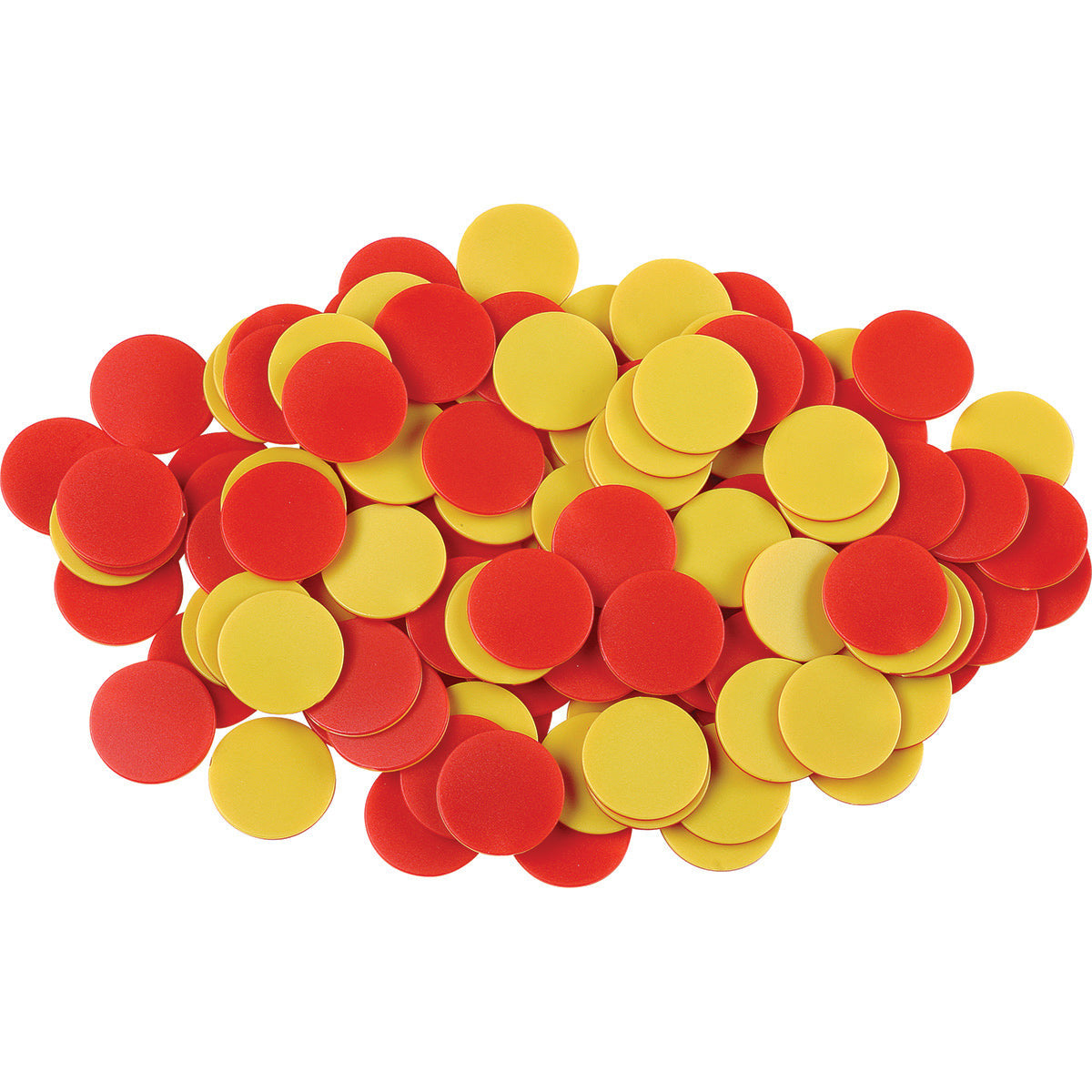 Two Color Counters - Red Yellow - Pack of 400