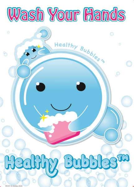 Wash Your Hands Image 13" x 9.5" Chart