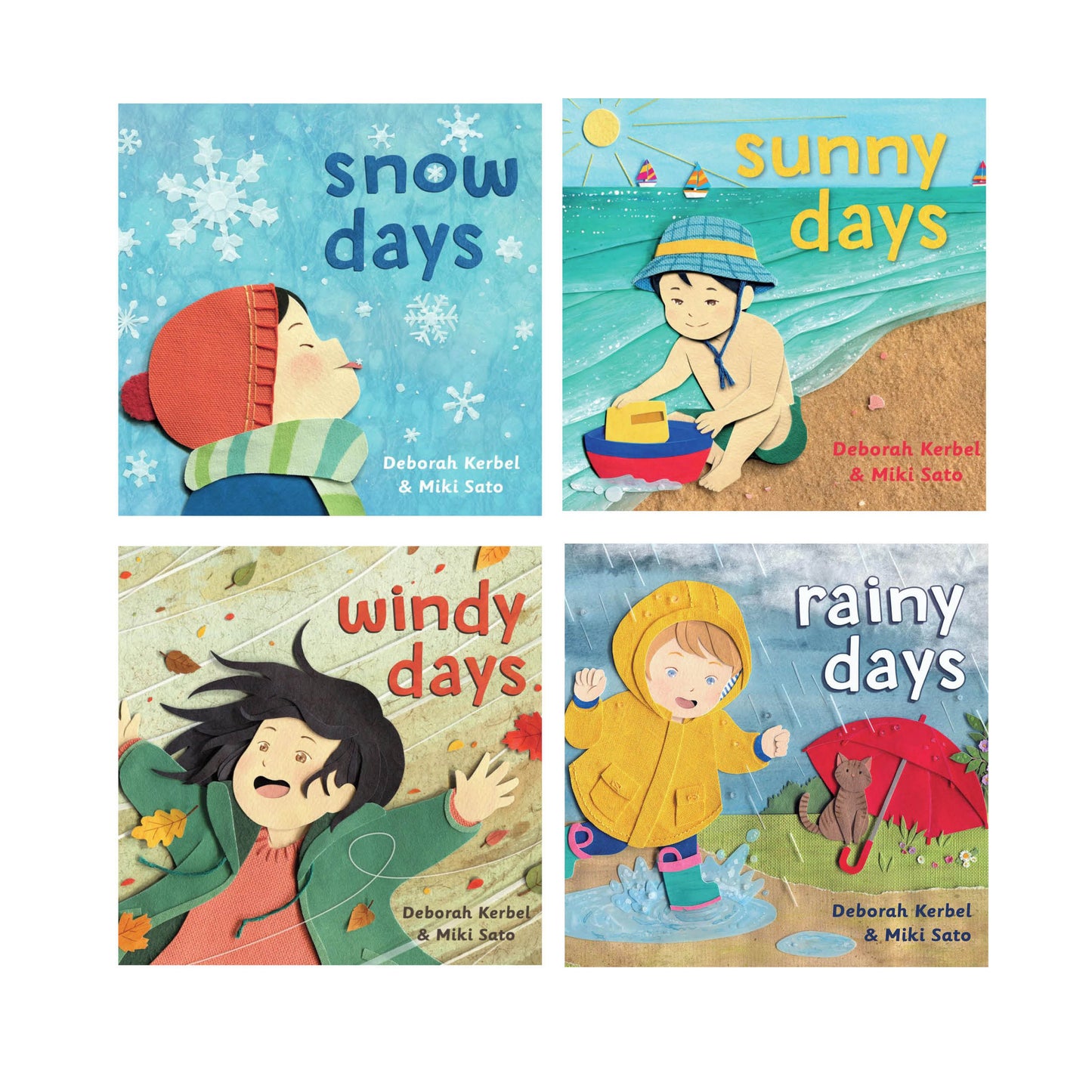 Weather Days Series - Set Of 4
