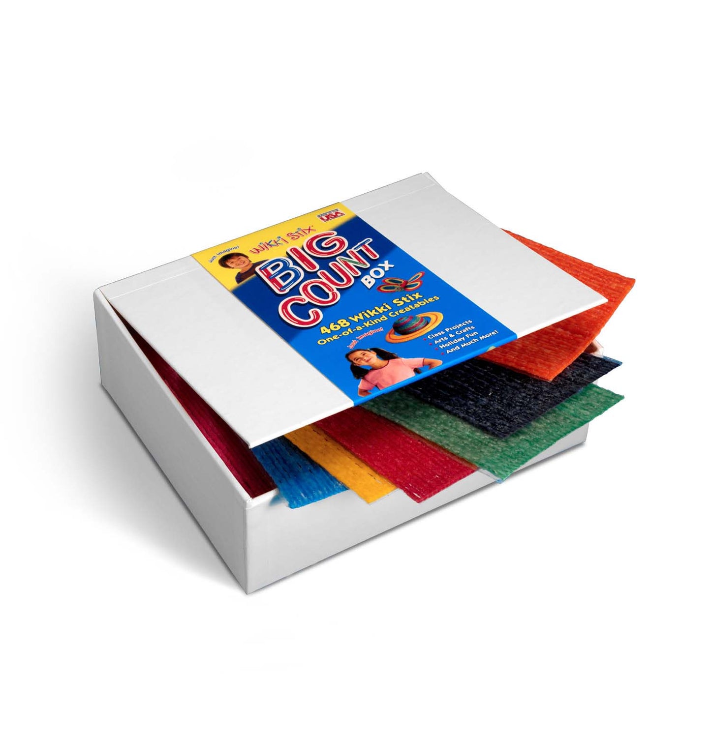 Wikki Stix - Class Pack Assorted Colours (468 Pk) - 6"