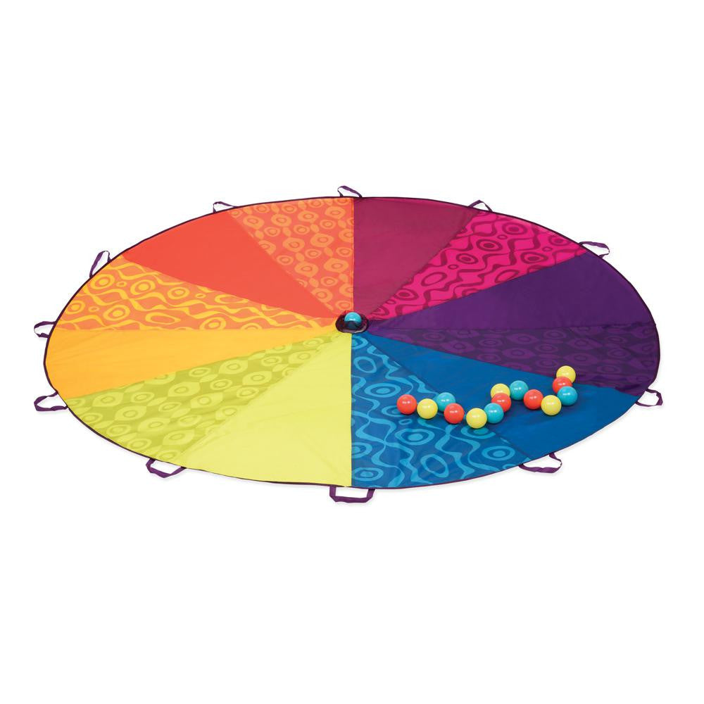 Woo-Hue Parachute and 15 Balls