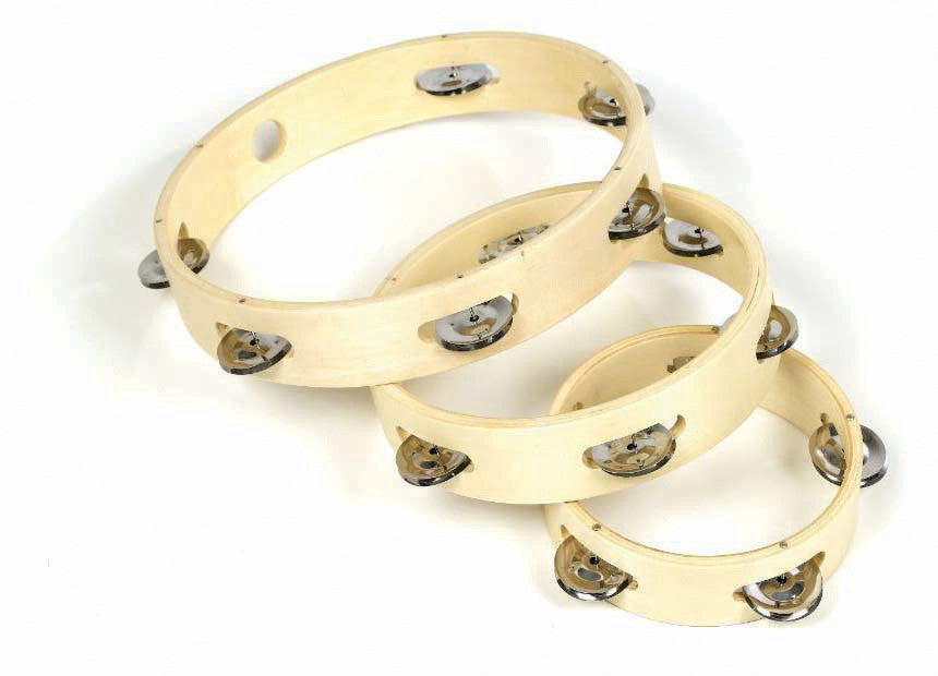 Wood Headless Tambourine