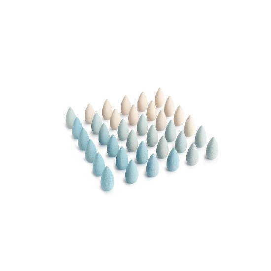 Wood Mandala Snowflakes 36pcs