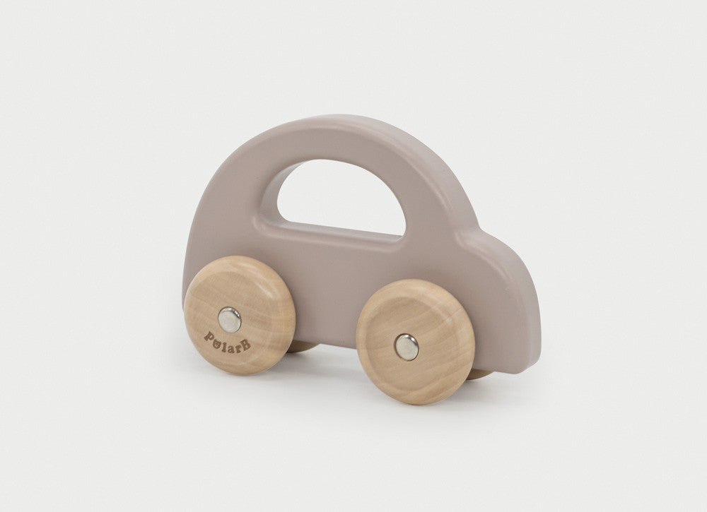 Voiture en bois - Marron clair