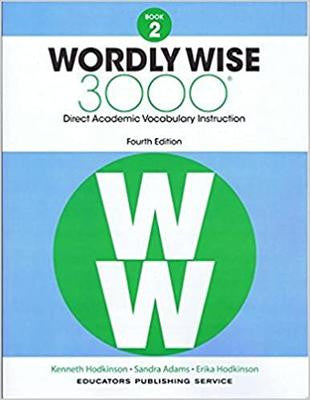 Wordly Wise Student Edition 3000 Student Book - Grade 2