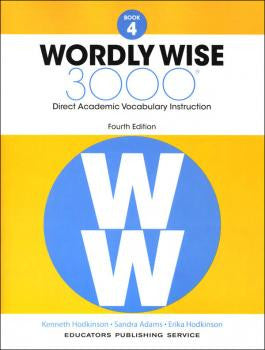 Wordly Wise Student Edition 3000 Student Book - Grade 4
