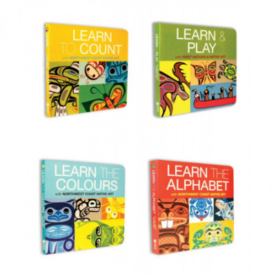 Learn to Count, the Colours, to Play and the Alphabet Books