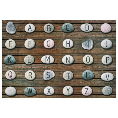 Alphabet Stones Seating Rug