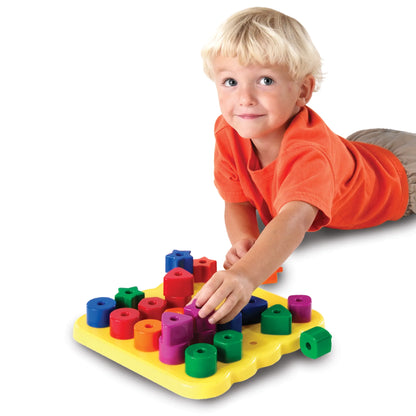 Stacking Shapes Pegboard