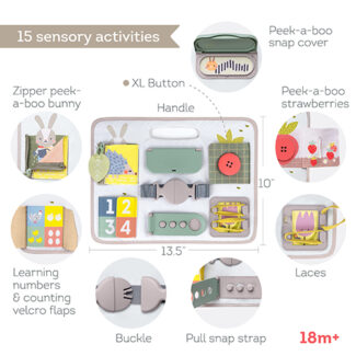 Activity Buckles Board