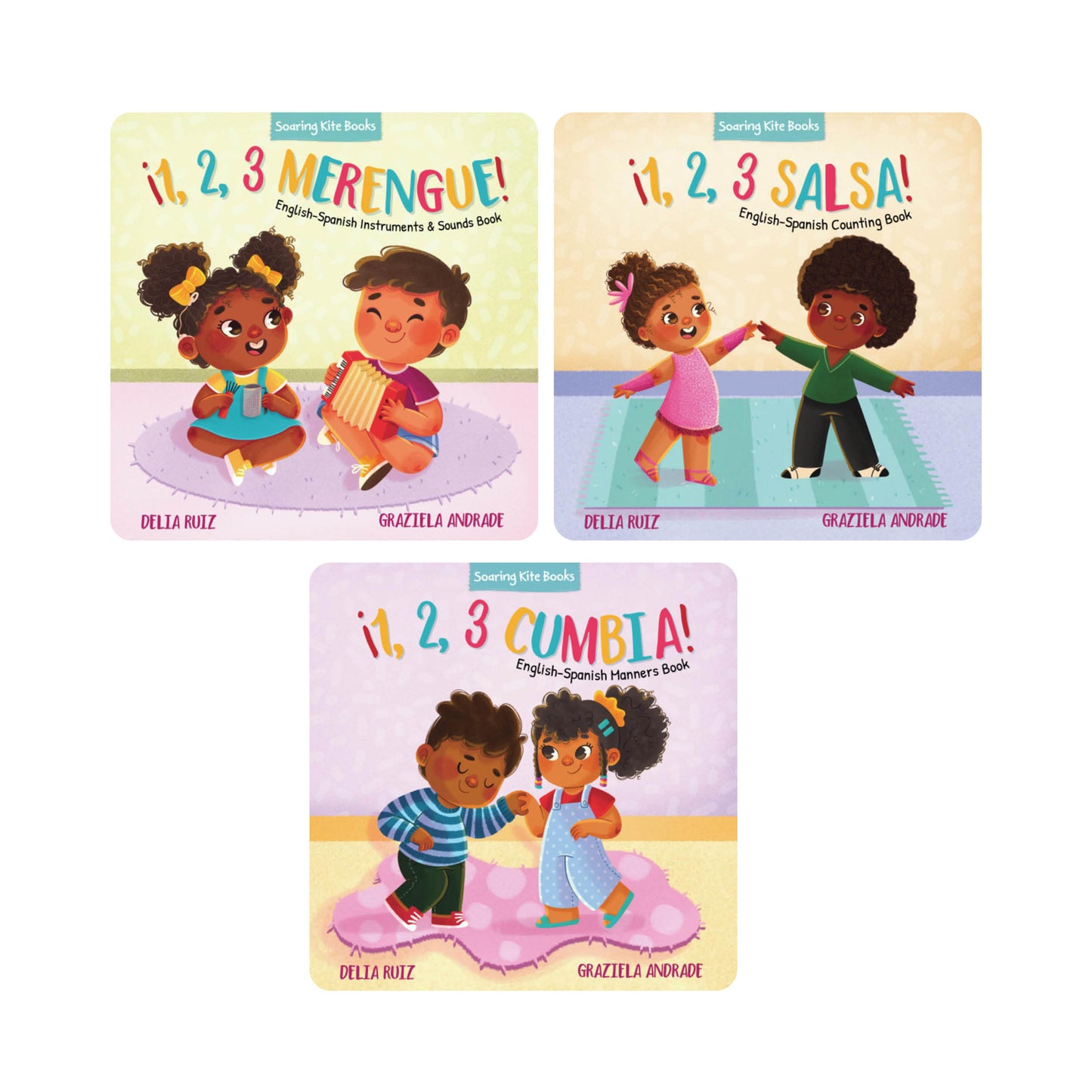 1, 2, 3 Baila! - Set of 3 Books
