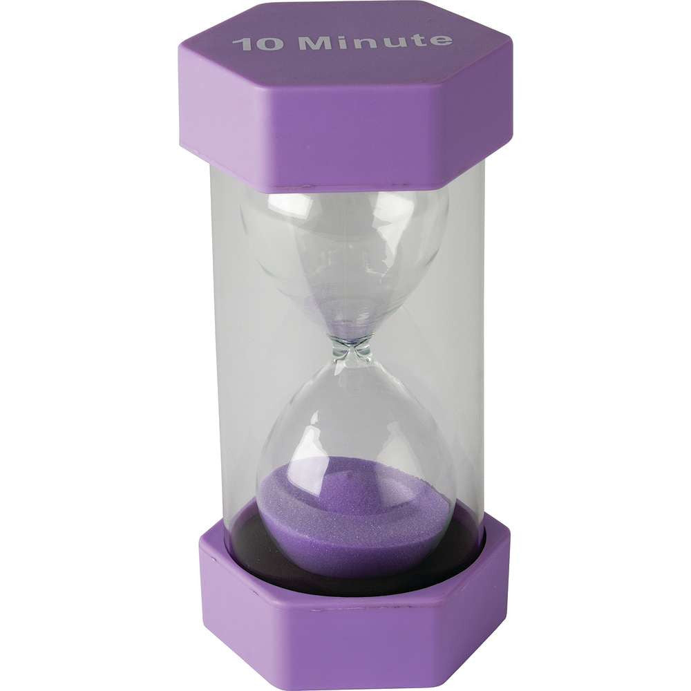 10 Minute Sand Timer - Large 6.5"H