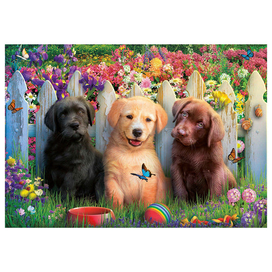100 Piece Puzzle - Puppies