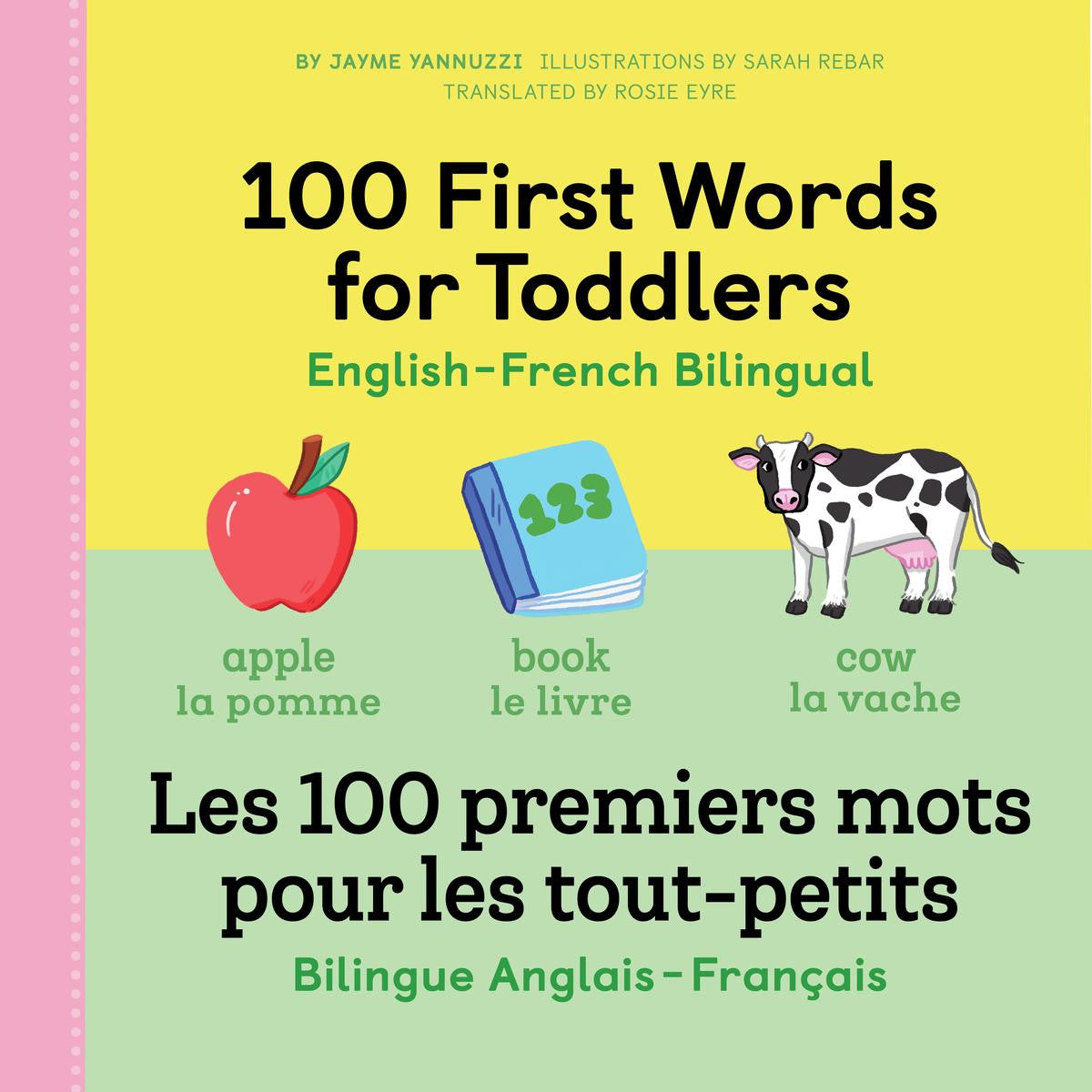 100 First Words for Toddlers: English-French Bilingual – Sonsuh ...