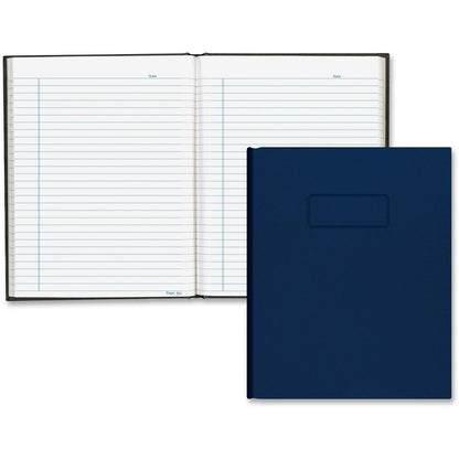 Hardbound Ruled Composition Book - Blue - 9.25" x 7.25" - 192 pages