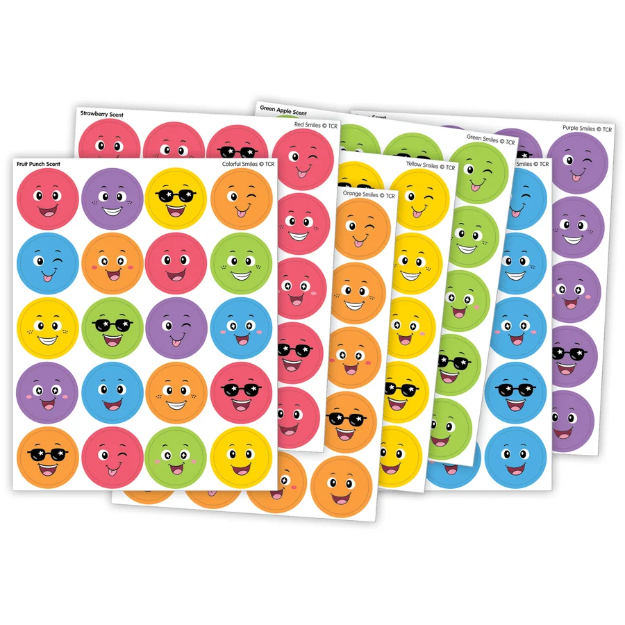 All Smiles Smelly Stickers Variety Pack