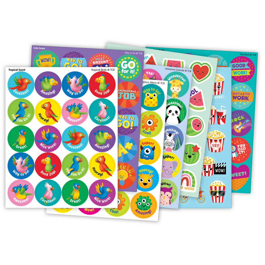 Pep Talk Smelly Stickers Variety Pack