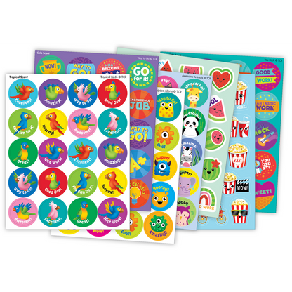 Pep Talk Smelly Stickers Variety Pack