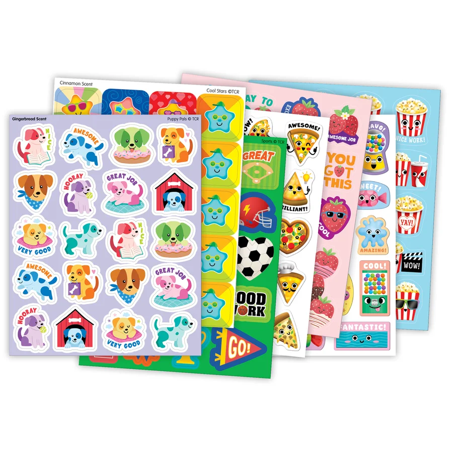 Kids Choice Smelly Stickers Variety Pack