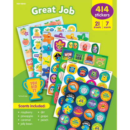 Great Job Smelly Stickers Variety Pack