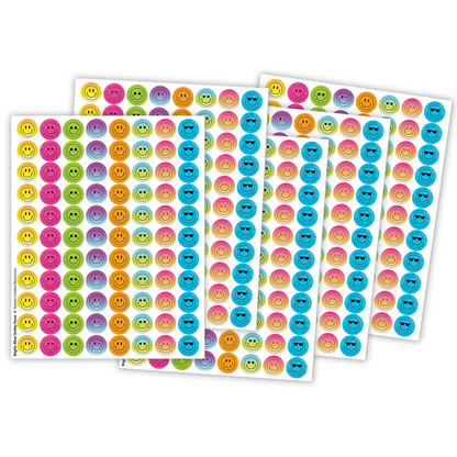 Brights 4Ever Smiley Faces Mini Stickers Value Pack