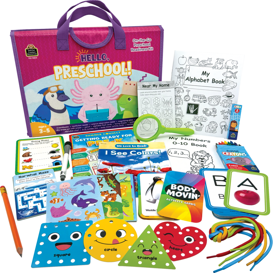 Hello, Preschool! On-the-Go Pre-K Readiness Kit – Sonsuh Educational ...