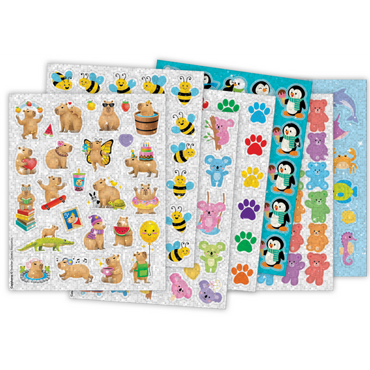 Animal Pals Sparkle Stickers Variety Pack