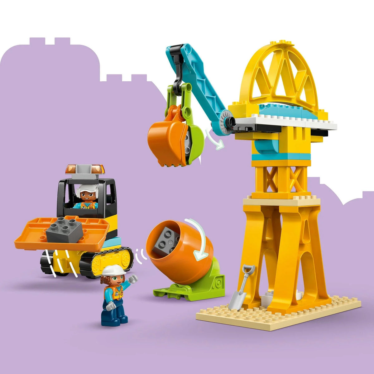 LEGO® DUPLO® 3 in 1 Construction Site and Vehicles - 84 Pieces