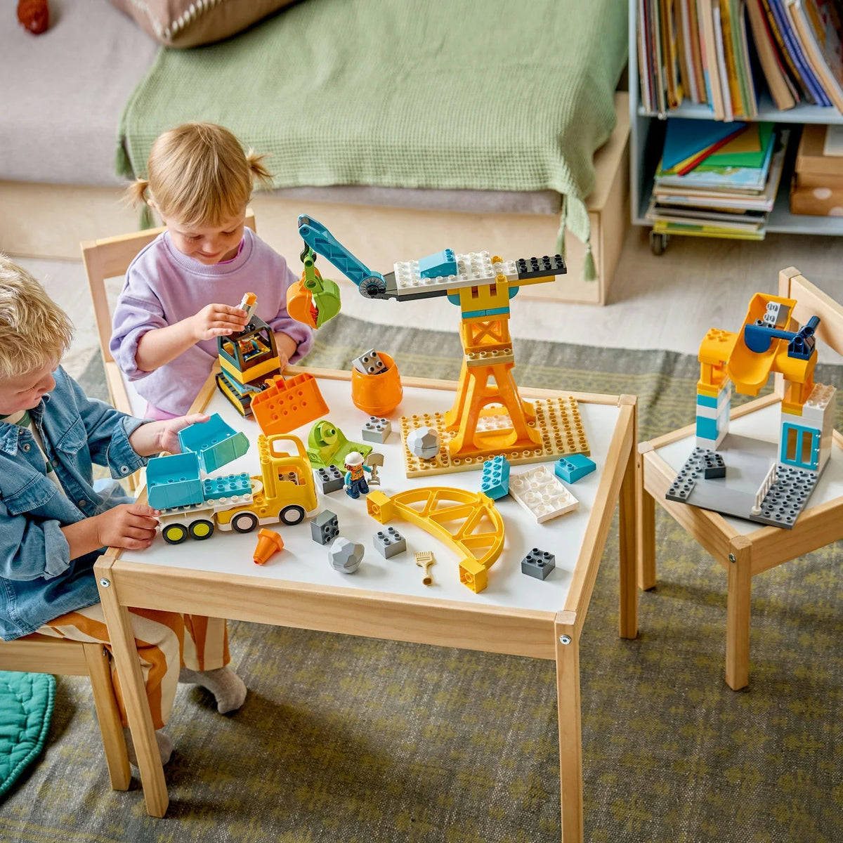 LEGO® DUPLO® 3 in 1 Construction Site and Vehicles - 84 Pieces