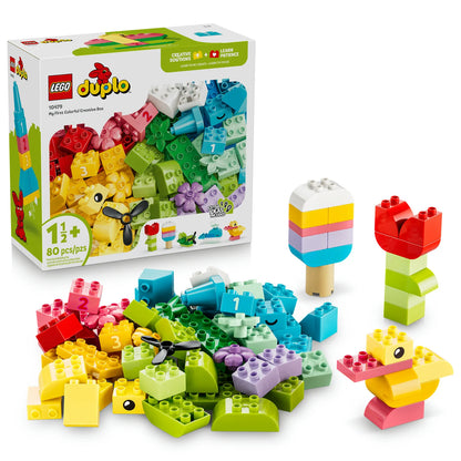 LEGO® DUPLO® Classic Colorful Creative Box - 80 Pieces