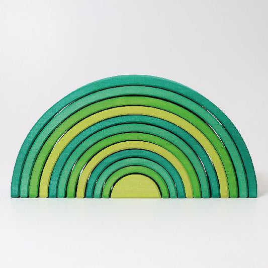 Grimm's - Element - Tunnel Forest Green - 12 Pieces