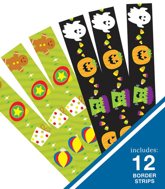 Halloween/Holiday Borders - Two-sided