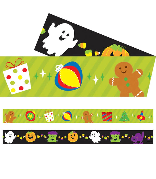 Halloween/Holiday Borders - Two-sided