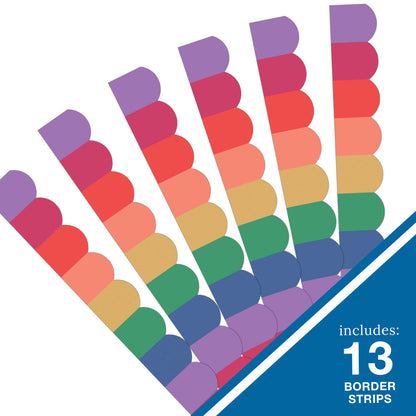 SCALLOPED RAINBOW CHEER