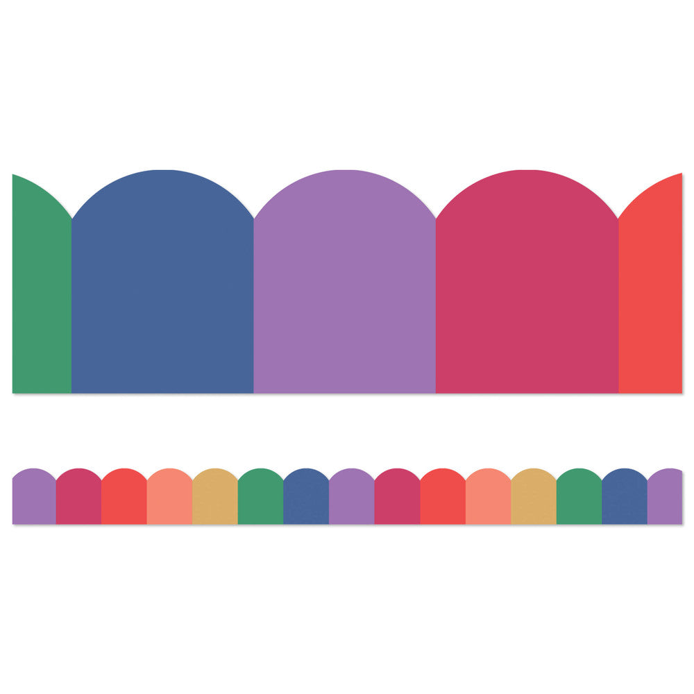 SCALLOPED RAINBOW CHEER