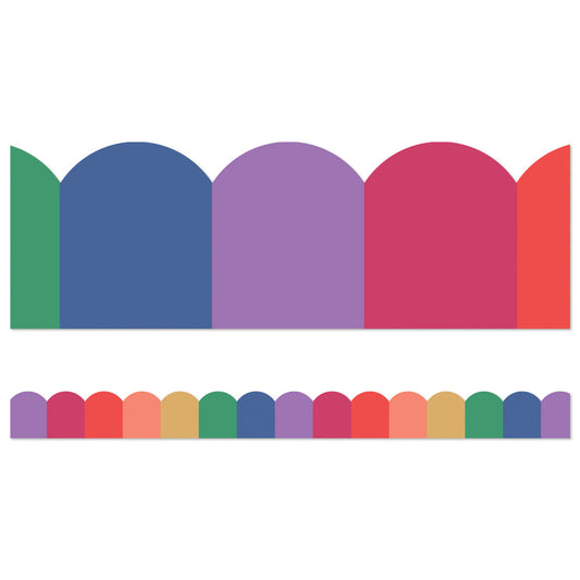 SCALLOPED RAINBOW CHEER