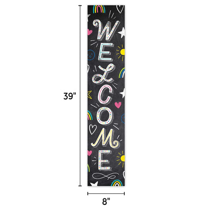 Chalk It Up! Welcome Banner 2-Sided