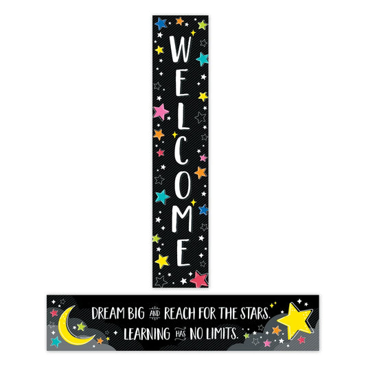Star Bright Welcome Banner 2-Sided